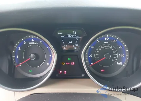 2012 Hyundai Elantra Gls (Ulsan Plant) z USA, uszkodzony, nr VIN KMHDH4AE5CU383132